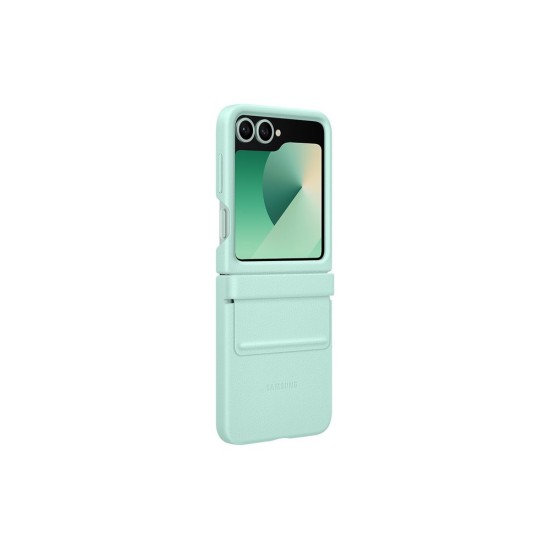 Husa Originala Samsung KindSuit Case pentru Galaxy Z Flip 6 / 7 FE, Menta (Bakr, EF-VF741PMEGWW) by www.silkase.ro