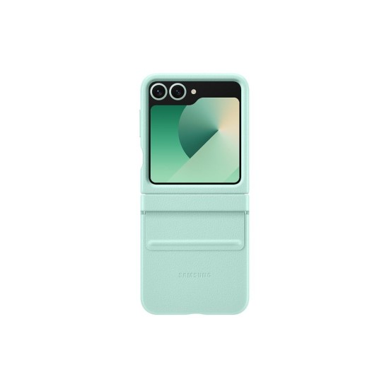 Husa Originala Samsung KindSuit Case pentru Galaxy Z Flip 6 / 7 FE, Menta (Bakr, EF-VF741PMEGWW) by www.silkase.ro