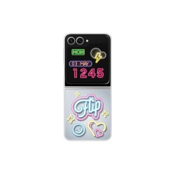 Husa Originala Samsung FlipSuit Case pentru Galaxy Z Flip 6 / 7 FE, Transparenta