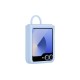 Husă Samsung Silicone Cover cu Inel pentru Galaxy Z Flip 6 / 7 FE, Blue (Bakr, EF-PF741TLEGWW) by www.silkase.ro