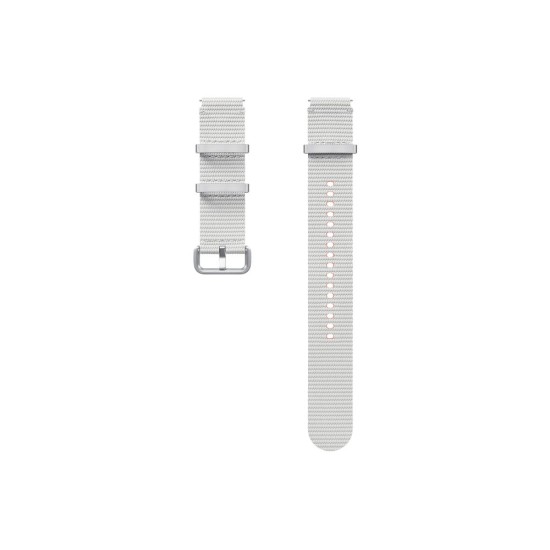 Curea Originală Samsung Stylish Sport (20mm) pentru Galaxy Watch 4/5/6/7, M/L, Argintie (Bakr, ET-SOL31LSEGWW) by www.silkase.ro