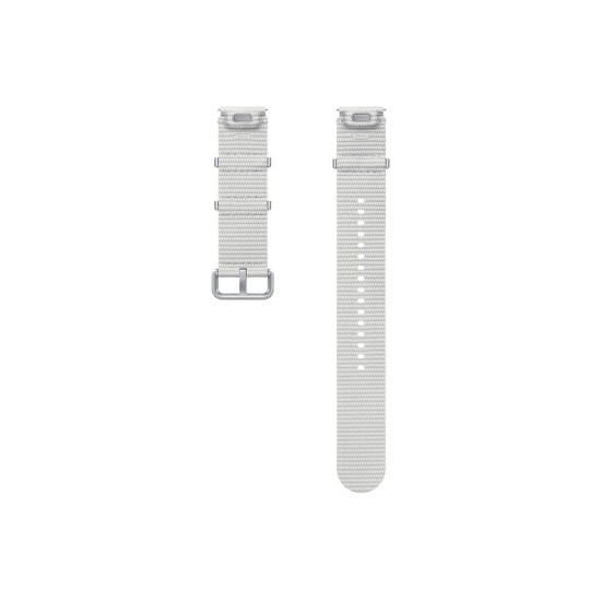 Curea Originală Samsung Stylish Sport (20mm) pentru Galaxy Watch 4/5/6/7, M/L, Argintie (Bakr, ET-SOL31LSEGWW) by www.silkase.ro