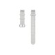 Curea Originală Samsung Stylish Sport (20mm) pentru Galaxy Watch 4/5/6/7, M/L, Argintie (Bakr, ET-SOL31LSEGWW) by www.silkase.ro