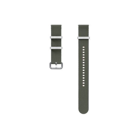 Curea Originală Samsung Stylish Sport (20mm) pentru Galaxy Watch 4/5/6/7, S/M, Verde (Bakr, ET-SOL30SKEGWW) by www.silkase.ro