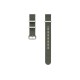 Curea Originală Samsung Stylish Sport (20mm) pentru Galaxy Watch 4/5/6/7, S/M, Verde (Bakr, ET-SOL30SKEGWW) by www.silkase.ro