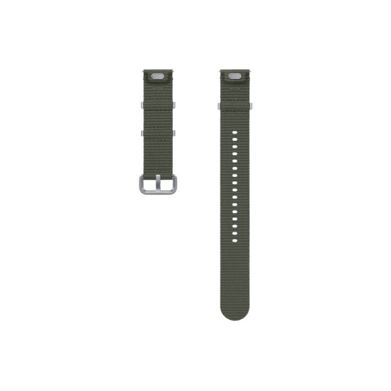 Curea Originală Samsung Stylish Sport (20mm) pentru Galaxy Watch 4/5/6/7, S/M, Verde (Bakr, ET-SOL30SKEGWW) by www.silkase.ro