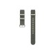 Curea Originală Samsung Stylish Sport (20mm) pentru Galaxy Watch 4/5/6/7, M/L, Verde (Bakr, ET-SOL31LKEGEU) by www.silkase.ro