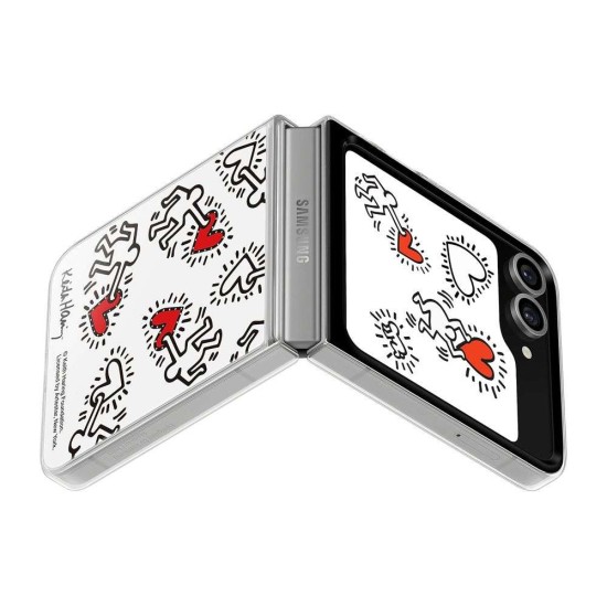 Husa Originala Samsung FlipSuit Case pentru Galaxy Z Flip 6 / 7 FE, Alba Husa Originala Samsung FlipSuit Case pentru Galaxy Z Flip 6 / 7 FE, Alba (Bakr, EF-ZF741CWEGWW) by www.silkase.ro