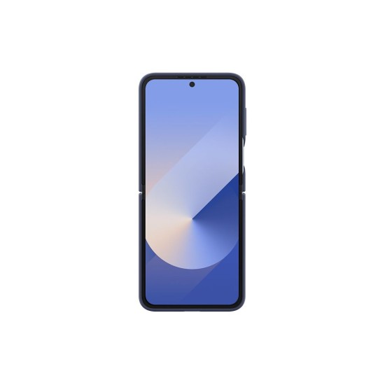 Husa Originala Samsung Silicone Cover cu Inel pentru Galaxy Z Flip 6 / 7 FE, Bleumarin Husa Originala Samsung Silicone Cover cu Inel pentru Galaxy Z Flip 6 / 7 FE, Bleumarin (Bakr, EF-PF741TNEGWW) by www.silkase.ro