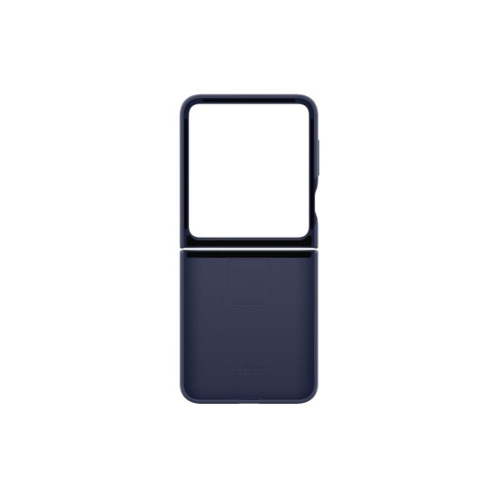 Husa Originala Samsung Silicone Cover cu Inel pentru Galaxy Z Flip 6 / 7 FE, Bleumarin Husa Originala Samsung Silicone Cover cu Inel pentru Galaxy Z Flip 6 / 7 FE, Bleumarin (Bakr, EF-PF741TNEGWW) by www.silkase.ro