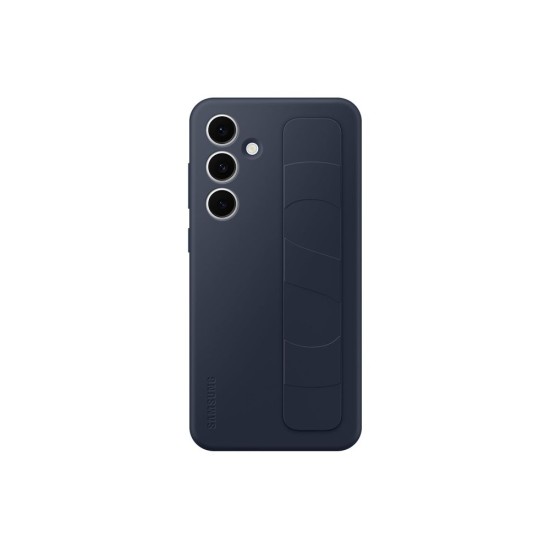 Husa Originala Samsung Standing Grip Cover pentru Galaxy S24 FE, Albastru Negru Husa Originala Samsung Standing Grip Cover pentru Galaxy S24 FE, Albastru Negru (Bakr, EF-GS721CNEGWW) by www.silkase.ro