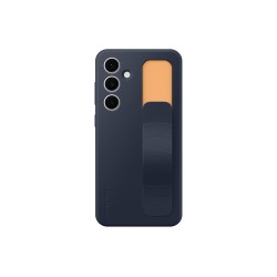 Husa Originala Samsung Standing Grip Cover pentru Galaxy S24 FE, Albastru Negru Husa Originala Samsung Standing Grip Cover pentru Galaxy S24 FE, Albastru Negru