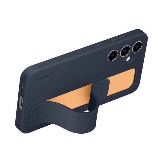 Husa Originala Samsung Standing Grip Cover pentru Galaxy S24 FE, Albastru Negru Husa Originala Samsung Standing Grip Cover pentru Galaxy S24 FE, Albastru Negru (Bakr, EF-GS721CNEGWW) by www.silkase.ro