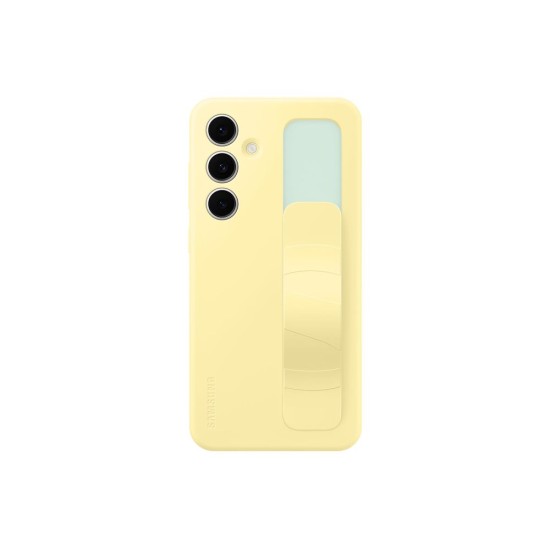 Husa Originala Samsung Standing Grip Cover pentru Galaxy S24 FE, Galbena Husa Originala Samsung Standing Grip Cover pentru Galaxy S24 FE, Galbena (Bakr, EF-GS721CYEGWW) by www.silkase.ro