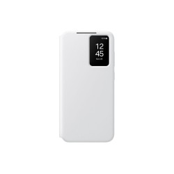 Husa Originala Samsung Smart View Case pentru Galaxy S24 FE, Alba