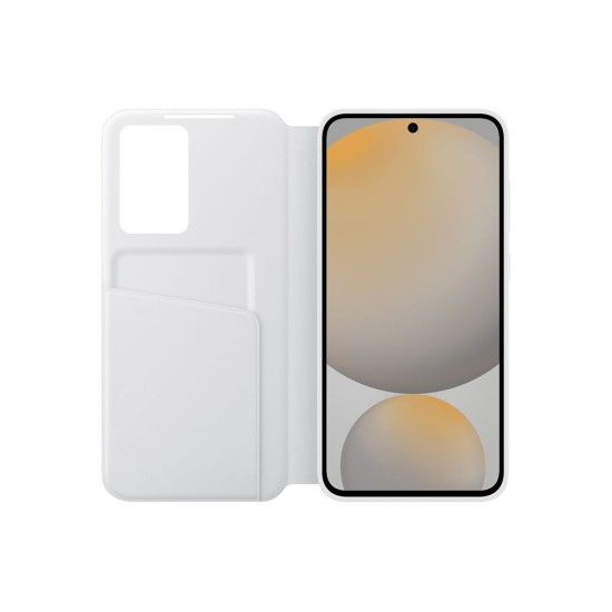 Husa Originala Samsung Smart View Case pentru Galaxy S24 FE, Alba Husa Originala Samsung Smart View Case pentru Galaxy S24 FE, Alba (Bakr, EF-ZS721CWEGWW) by www.silkase.ro
