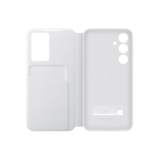 Husa Originala Samsung Smart View Case pentru Galaxy S24 FE, Alba Husa Originala Samsung Smart View Case pentru Galaxy S24 FE, Alba (Bakr, EF-ZS721CWEGWW) by www.silkase.ro