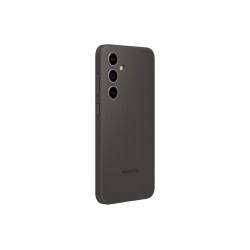 Husa Originala Samsung Silicone Cover pentru Galaxy S24 FE, Neagra