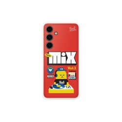 Husa Originala Samsung FlipSuit Case pentru Galaxy S24 FE, Rosie