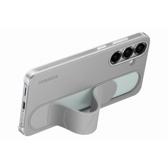 Husa Originala Samsung Standing Grip Cover pentru Galaxy S25+, Gri (Bakr, EF-GS936CJEGWW) by www.silkase.ro