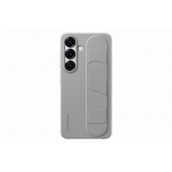 Husa Originala Samsung Standing Grip Cover pentru Galaxy S25, Gri Husa Originala Samsung Standing Grip Cover pentru Galaxy S25, Gri (Bakr, EF-GS931CJEGWW) by www.silkase.ro