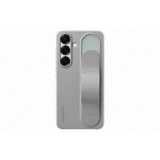 Husa Originala Samsung Standing Grip Cover pentru Galaxy S25, Gri Husa Originala Samsung Standing Grip Cover pentru Galaxy S25, Gri (Bakr, EF-GS931CJEGWW) by www.silkase.ro