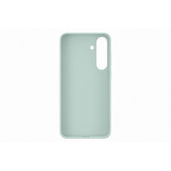 Husa Originala Samsung Silicone Cover pentru Galaxy S25+, Menta (Bakr, EF-PS936CMEGWW) by www.silkase.ro