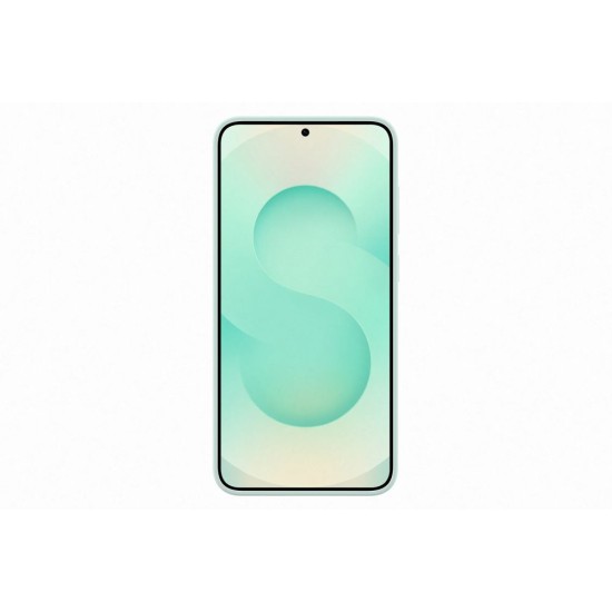 Husa Originala Samsung Silicone Cover pentru Galaxy S25+, Menta (Bakr, EF-PS936CMEGWW) by www.silkase.ro
