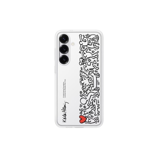 Husa Originala Samsung FlipSuit Cover pentru Galaxy S25+, Alba (Bakr, EF-MS936CWEGWW) by www.silkase.ro