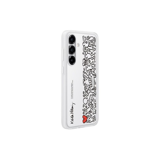 Husa Originala Samsung FlipSuit Cover pentru Galaxy S25+, Alba (Bakr, EF-MS936CWEGWW) by www.silkase.ro