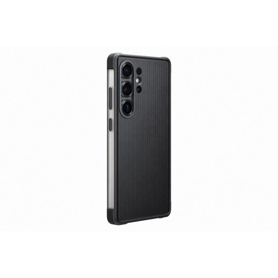 Husa Originala Samsung Rugged Cover pentru Galaxy S25 Ultra, Neagra (Bakr, EF-RS938CBEGWW) by www.silkase.ro