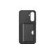 Husa Originala Samsung Card Slot Cover pentru Galaxy A56 5G, Neagra (Bakr, EF-OA566TBEGWW) by www.silkase.ro