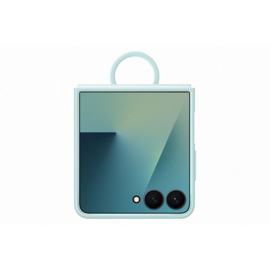 Husa Originala Samsung Silicone Cover cu Inel pentru Galaxy Z Flip 7, Menta Husa Originala Samsung Silicone Cover cu Inel pentru Galaxy Z Flip 7, Menta (Bakr, EF-PF766TMEGWW) by www.silkase.ro