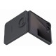 Husa Originala Samsung Silicone Cover cu Inel pentru Galaxy Z Flip 7, Neagra (Bakr, EF-PF766TBEGWW) by www.silkase.ro
