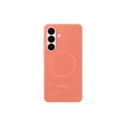 Husă Samsung Silicone Magnet Cover pentru Galaxy S26+ Roșu Coral