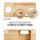 Suport pentru Apple Watch + iPhone S370, Spigen, Bambus (Ingredi, 000ST20295) by www.silkase.ro