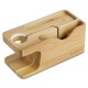 Suport pentru Apple Watch + iPhone S370, Spigen, Bambus (Ingredi, 000ST20295) by www.silkase.ro