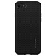 Husa Spigen Liquid Air pentru iPhone SE 2 / iPhone SE 3, Anti amprenta, Negru (iPhone 7, 042CS20511) by www.silkase.ro