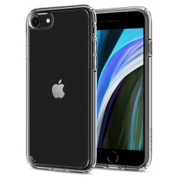 Husa pentru iPhone SE 2022 / SE 2020 / 8 / 7, Spigen, TPU, Transparent