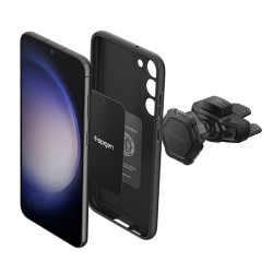 Suport auto Spigen QS24 Magnetic CD Slot Mount, Rotire 360 grade, Negru Suport auto Spigen QS24 Magnetic CD Slot Mount, Rotire 360 grade, Negru