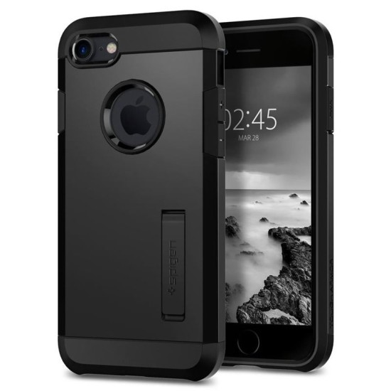 Husa Spigen Tough Armor 2 pentru iPhone 7/8 Black (Spigen, iPhone SE (2020-2024)) by www.silkase.ro Husa Spigen Tough Armor 2 pentru iPhone 7/8 Black (iPhone SE (2020-2024), 054CS22216) by www.silkase.ro