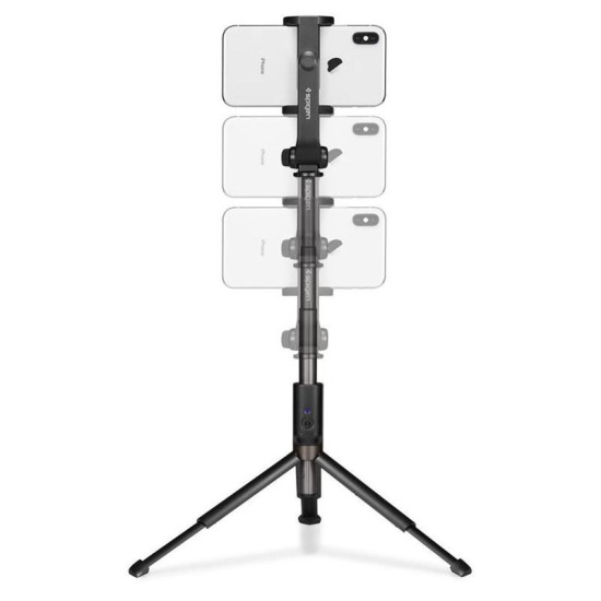 Selfie stick cu trepied Spigen S540W, negru (Spigen, Ingredi) by www.silkase.ro Selfie stick cu trepied Spigen S540W, negru (Diverse accesorii, 000SS24111) by www.silkase.ro