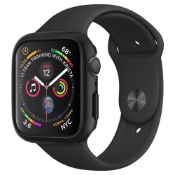 SPIGEN Husă Ultra Subțire Thin Fit Apple Watch 49/46/45/44mm (Ultra 3-1/Seria 11/SE), Negru