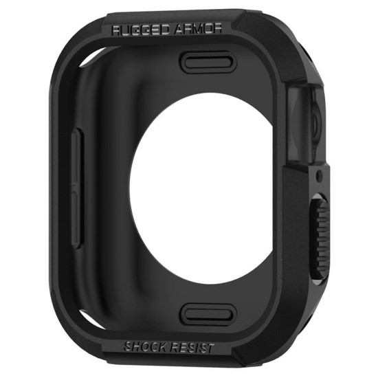 Husa Spigen Rugged Armor pentru Apple Watch 4/5/6/7/8/9/SE (40/41 mm) Negru (Spigen, Ingredi) by www.silkase.ro Husa Spigen Rugged Armor pentru Apple Watch 4/5/6/7/8/9/SE (40/41 mm) Negru (Ingredi, 061CS24480) by www.silkase.ro