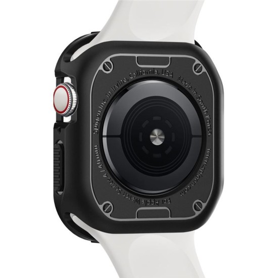 Husa Spigen Rugged Armor pentru Apple Watch 4/5/6/7/8/9/SE (40/41 mm) Negru (Spigen, Ingredi) by www.silkase.ro Husa Spigen Rugged Armor pentru Apple Watch 4/5/6/7/8/9/SE (40/41 mm) Negru (Ingredi, 061CS24480) by www.silkase.ro