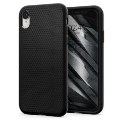Husa Spigen pentru Iphone XR Liquid Air, Matte Black