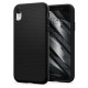 Husa Spigen pentru Iphone XR Liquid Air, Matte Black (iPhone XR, 064CS24872) by www.silkase.ro