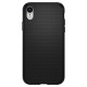 Husa Spigen pentru Iphone XR Liquid Air, Matte Black (iPhone XR, 064CS24872) by www.silkase.ro