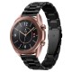 Curea ceas Modern Fit Spigen, pentru Galaxy Watch, latime curea 20 mm, inchidere securizata, zale otel inoxidabil, design modern, kit ajustare lungime, negru (Ingredi, 600WB24980) by www.silkase.ro