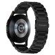 Curea ceas Modern Fit Spigen, pentru Galaxy Watch, latime curea 20 mm, inchidere securizata, zale otel inoxidabil, design modern, kit ajustare lungime, negru (Ingredi, 600WB24980) by www.silkase.ro